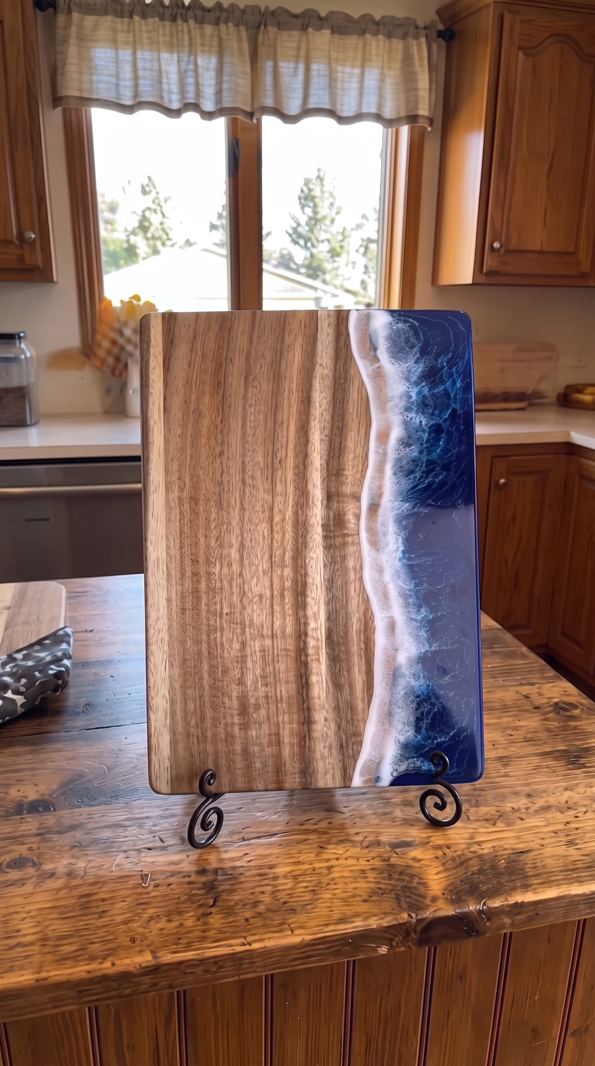 Cutting Board ocean deep blue