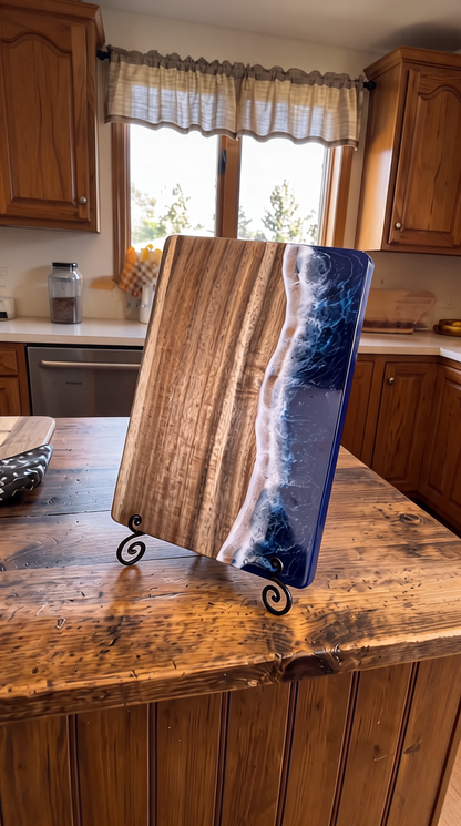 Cutting Board ocean deep blue
